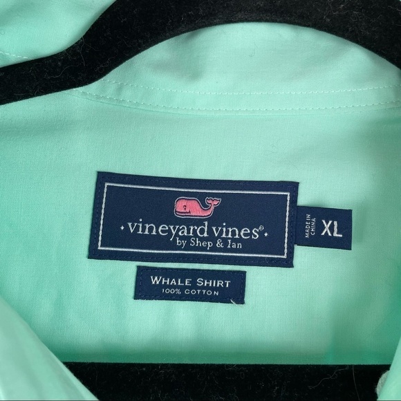 Vineyard Vines XL mint long sleeve button down dress shirt - Picture 3 of 6